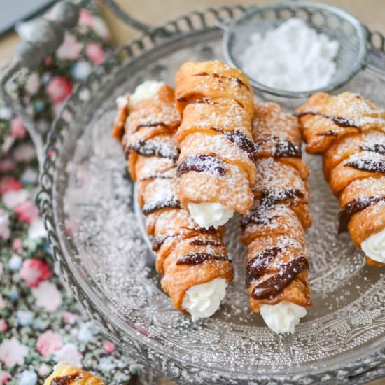Brush with Whipped Cream - Recipe photo by Anyzkowo