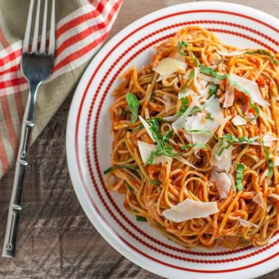 Classic Marinara Sauce - Recipe photo by WorldofPastabilities