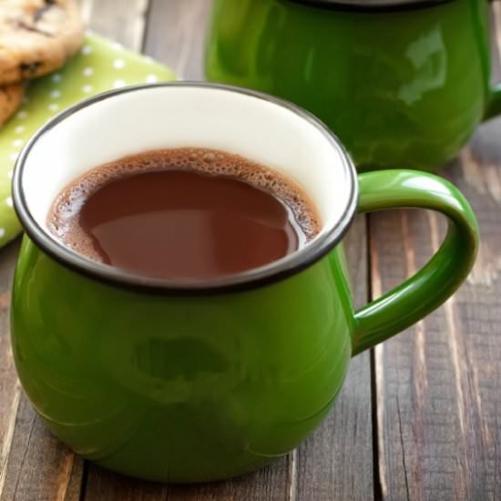 Hot Matcha-Choco Elixir - Recipe photo by Culinary Therapy