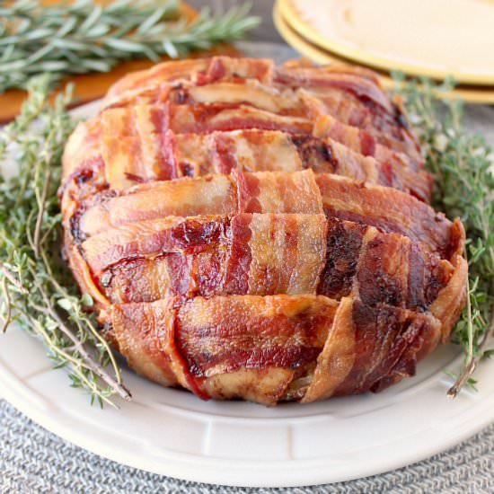 Bacon Wrapped Meatloaf - Recipe photo by Whitney Bond