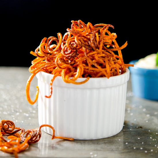Sweet Potato Fries Recipe - Recipe photo by IdRatherBeaChef