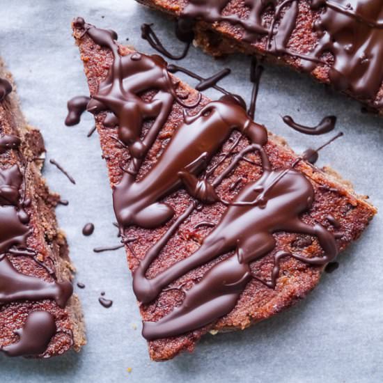Coconut Flour Beet + Choc Brownies - Recipe photo by Nourish Everyday