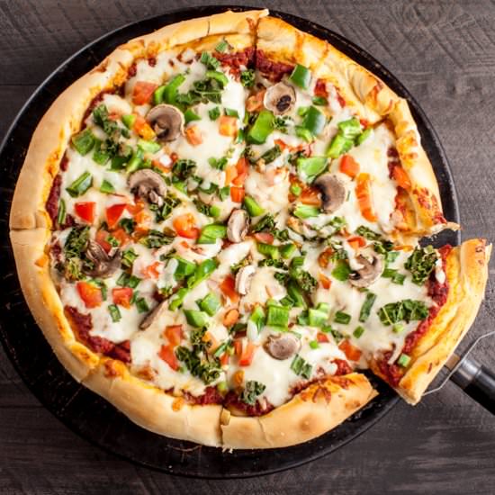 Pizza from Scratch - Recipe photo by Home Baked Joy