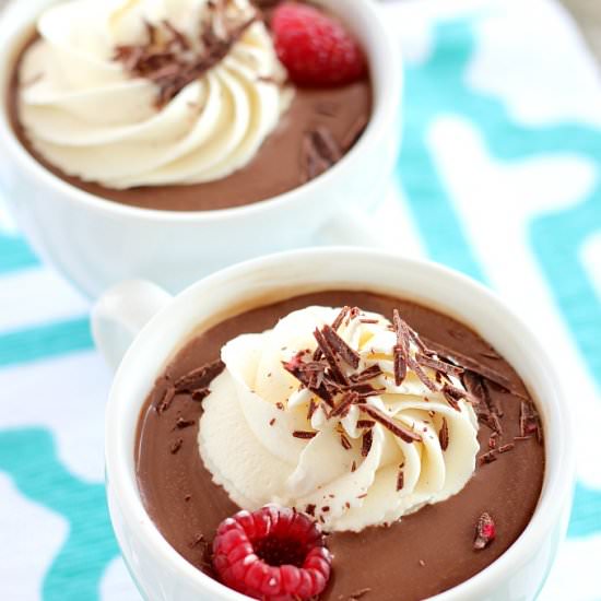 No-Cook Chocolate Pudding - Recipe photo by gooddinnermom