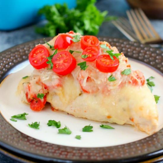 Garlic Bruschetta Chicken - Recipe photo by pumpkinnspice