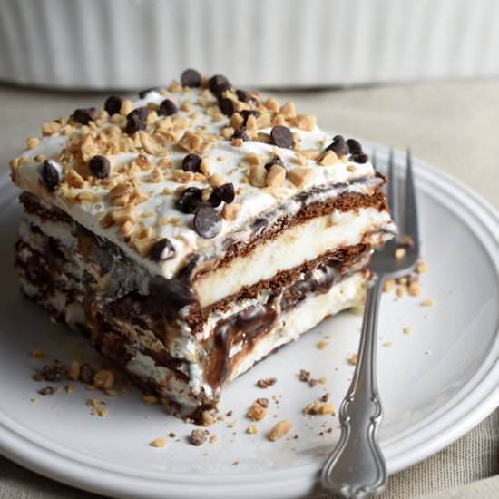 Hot Fudge Ice Cream Cake - Recipe photo by bellyfull