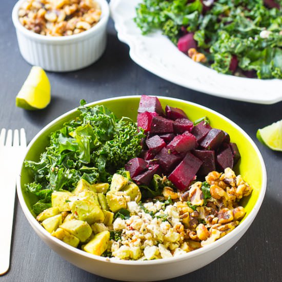 Roasted Beet Feta Salad - Recipe photo by jessicainthekitchen