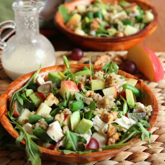 Healthful Waldorf Chopped - Recipe photo by KC the Kitchen Chopper