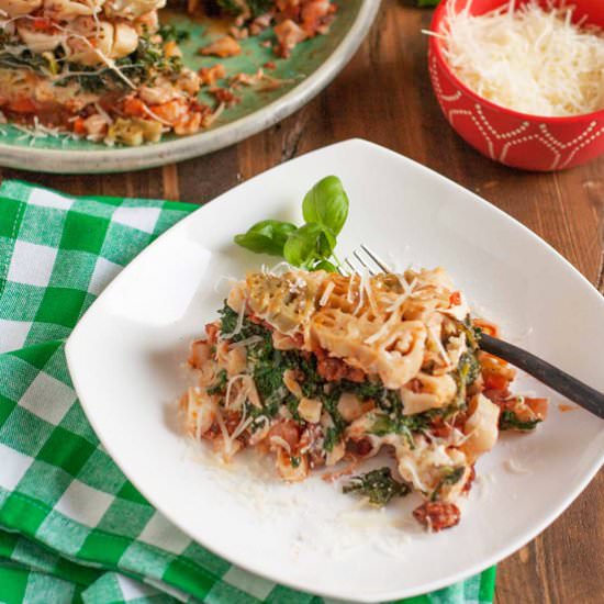 Tailgate Timballo - Recipe photo by WorldofPastabilities