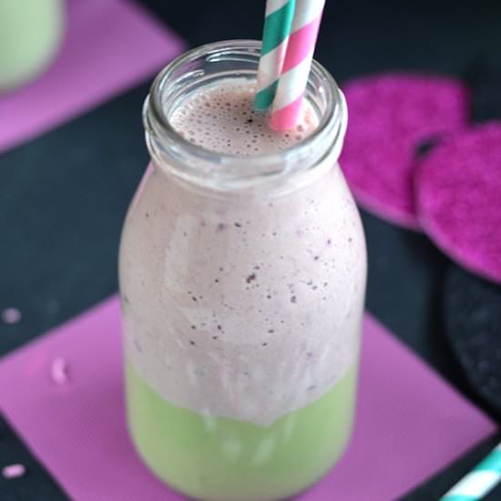 The Princess and the Frog Smoothie - Recipe photo by Natural Fit Foodie