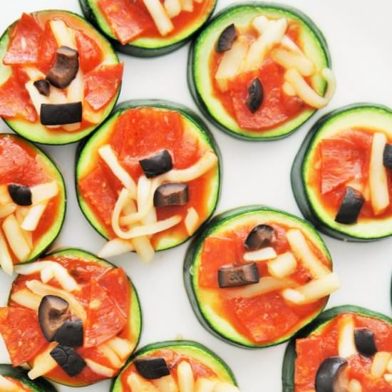 Zucchini Pizza Bites - Recipe photo by thetastybite