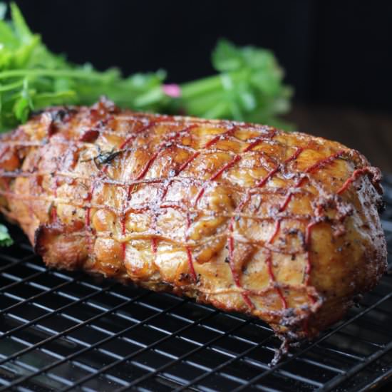 Smoked Turkey Breast - Recipe photo by tastesspicy