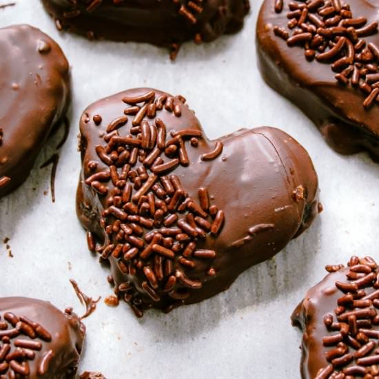 Oreo Truffle Hearts - Recipe photo by layersofhappiness