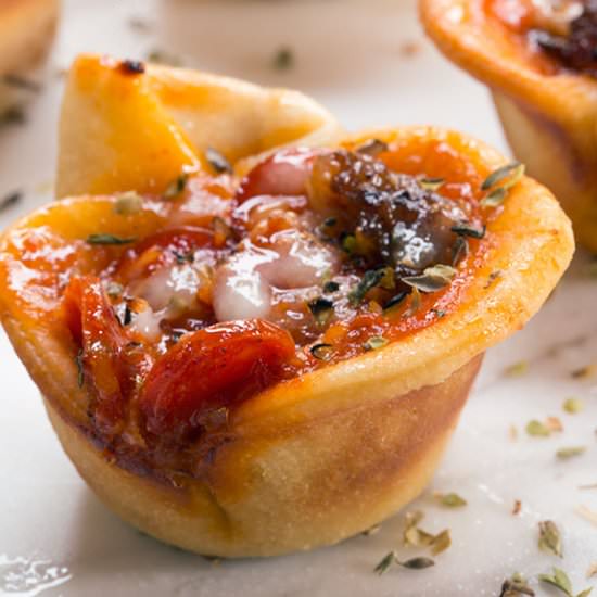 Homemade Pizza Muffins - Recipe photo by Everyday Dishes