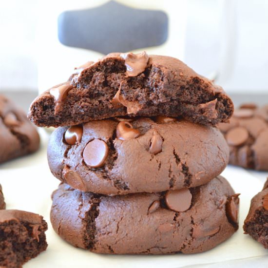 Double Chocolate Brownie Cookies - Recipe photo by goodmorningcali