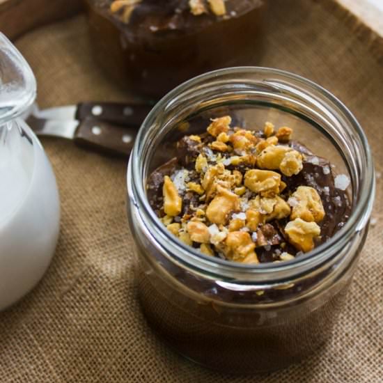 Chocolate avocado pudding - Recipe photo by VibrantFoodStories