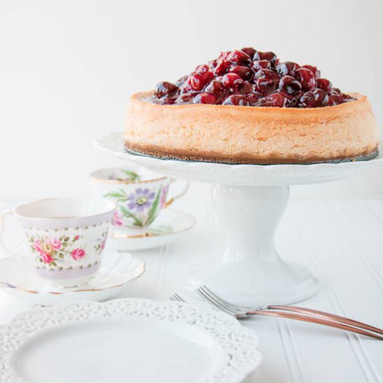Ultimate Cherry Cheesecake - Recipe photo by littlesweetbaker