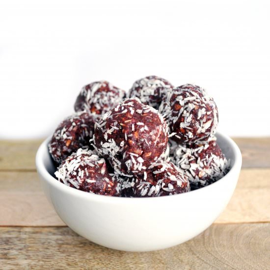 Chocolate Beet Bites - Recipe photo by My Healthyish Life