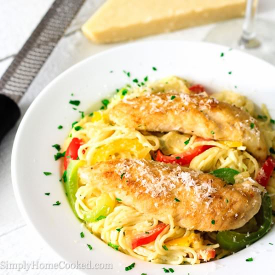 Chicken Scampi - Recipe photo by simplyhomecooked
