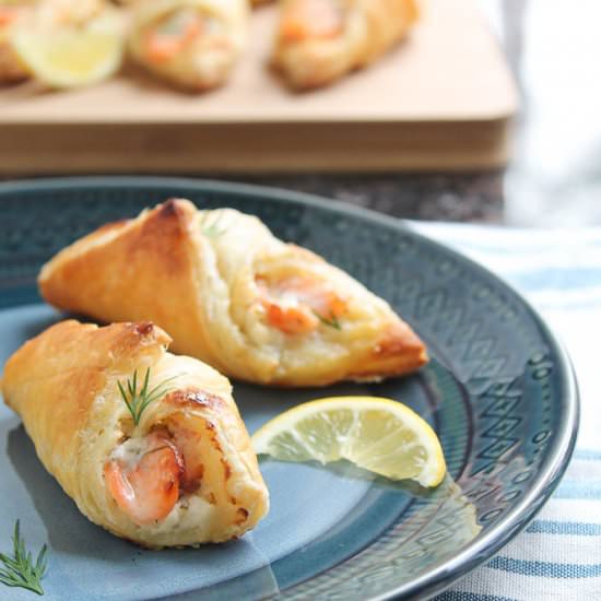 Salmon Pastry Appetizers - Recipe photo by spanglishspoon
