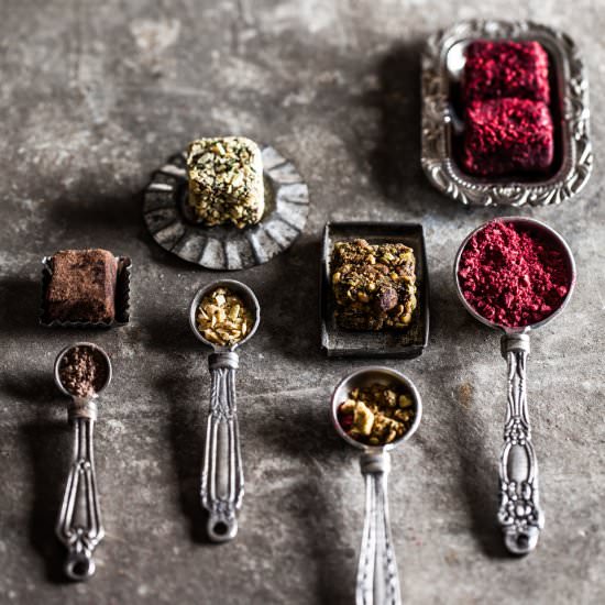 Chocolate Truffle Squares - Recipe photo by Little Rusted Ladle