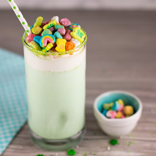 Magically Delicious Shamrock Shake - Recipe photo by xoxoBella