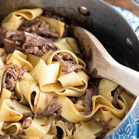 Slow Cooker Beef And Noodles - Recipe photo by Karly
