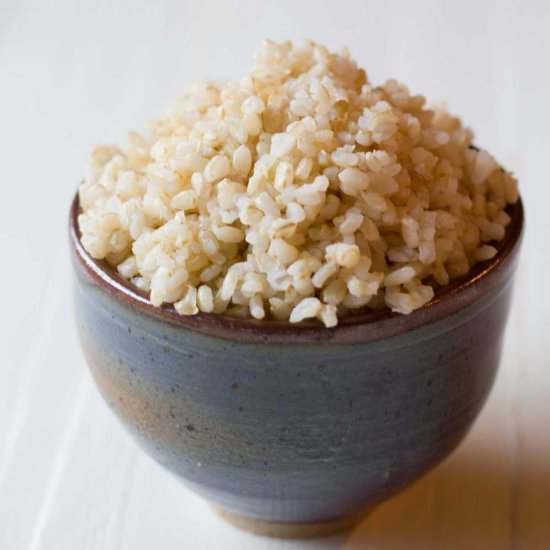 Cold Water Brown Rice Method - Recipe photo by passtheplants