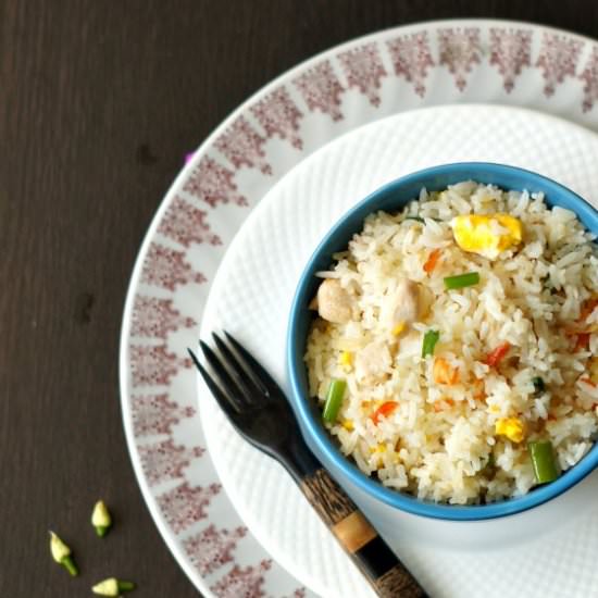 Chicken Fried Rice - Recipe photo by Maniche