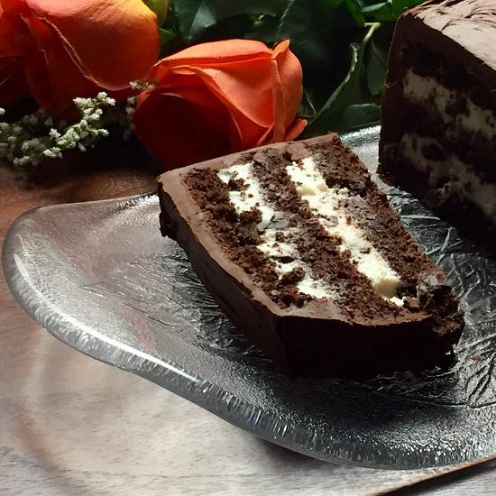 Chic Choc Chocolate Cream Cake - Recipe photo by shelovesbiscotti