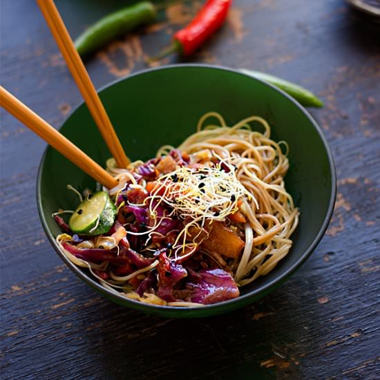 Easy Vegetarian Stir Fry - Recipe photo by Aninas Recipes