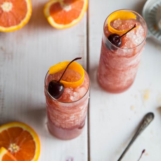 Orange Old Fashioned Cocktail - Recipe photo by FakeFoodFree