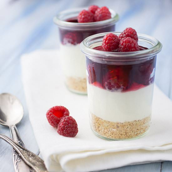 Raspberry Cream Cheese Dessert - Recipe photo by The Girl Loves To Eat