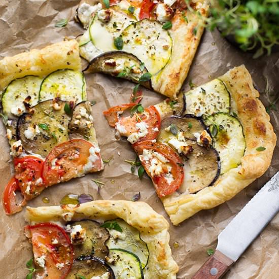 Quick and easy ratatouille slices - Recipe photo by The Girl Loves To Eat