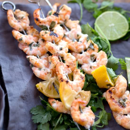 Citrus Marinated Shrimp Skewers - Recipe photo by LIFECREATED
