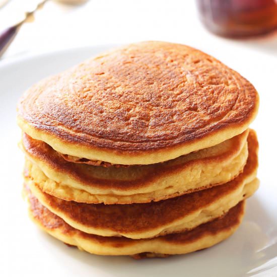 Coconut Flour Pancakes - Recipe photo by Leelalicious
