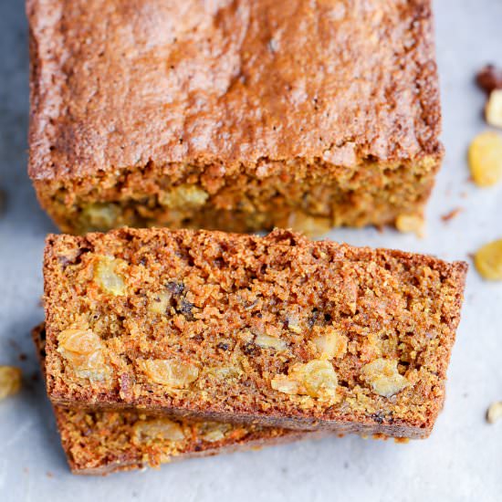 Paleo Carrot Bread - Recipe photo by bakerita