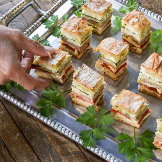 Italian Pressed Brick Sandwich - Recipe photo by Something New For Dinner