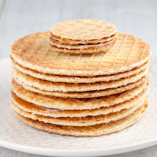 Homemade Stroopwafels - Recipe photo by ohmydish