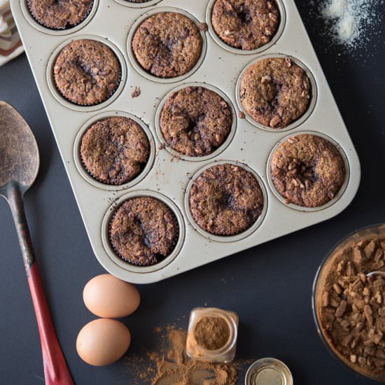 Cinnamon Roll Muffins - Recipe photo by thrivingonpaleo