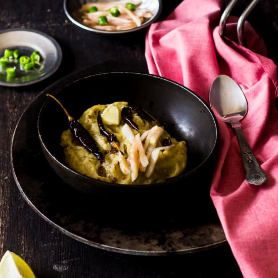Raw Banana ki Kachri - Recipe photo by deepali