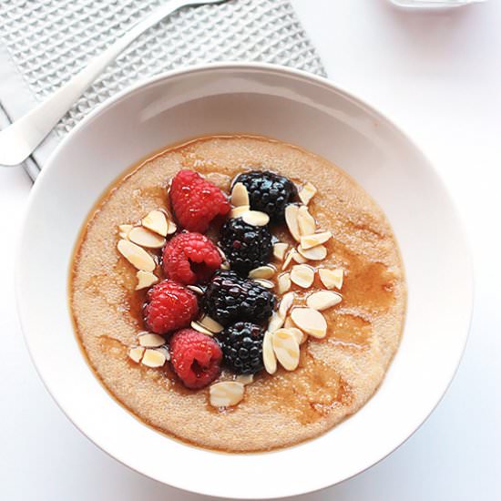 Cinnamon Amaranth with Berries - Recipe photo by Thewholeserving