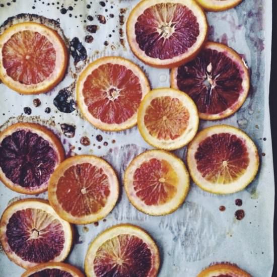 Candied Blood Oranges - Recipe photo by katherineknowlton