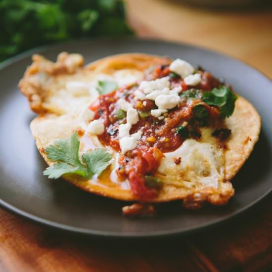 Huevos Rancheros - Recipe photo by athoughtforfood
