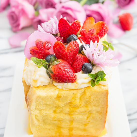 Baked French Brick Toast - Recipe photo by kirbie