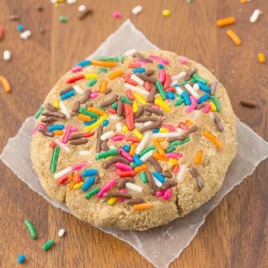 Birthday Cake Protein Cookies - Recipe photo by thebigmansworld