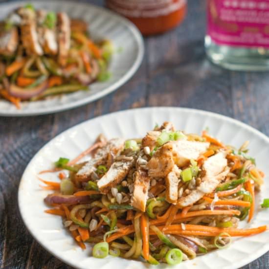 Asian Veggie Noodle Salad - Recipe photo by MyLifeCookbook