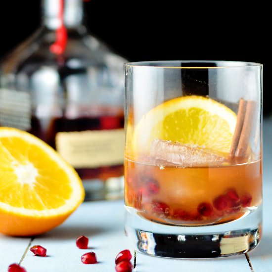 Pomegranate Old Fashioned - Recipe photo by lexibites