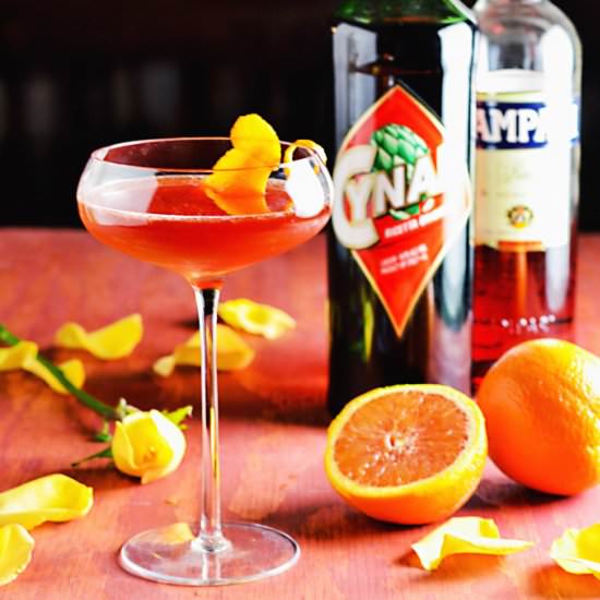 Scorched Earth Cocktail - Recipe photo by lexibites