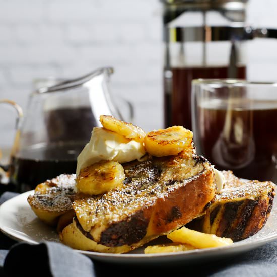 Chocolate Babka French Toast - Recipe photo by fortheloveoflasagna